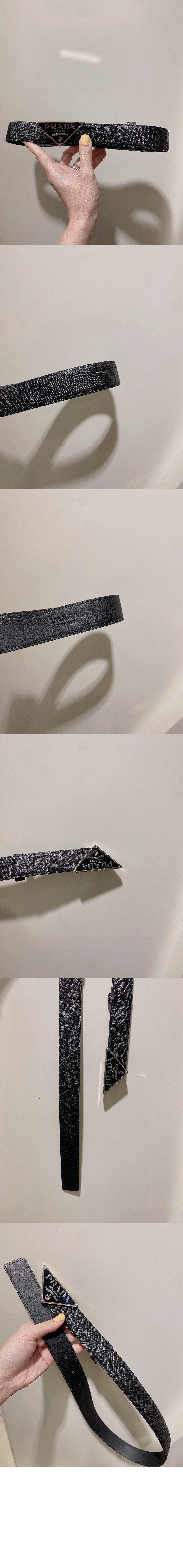 미러급레플리카사이트 | 명품레플리카 전문 쇼핑몰  | 하이퀄 - 사피아노 벨트 삼각로고 2CM217 &gt; 프라다