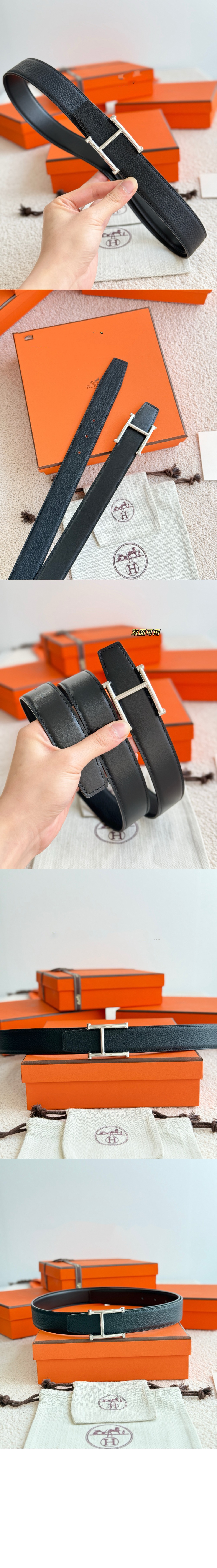미러급레플리카사이트 | 명품레플리카 전문 쇼핑몰  | 하이퀄 - Serif 벨트 버클 리버서블 가죽 스트랩 &gt; 에르메스