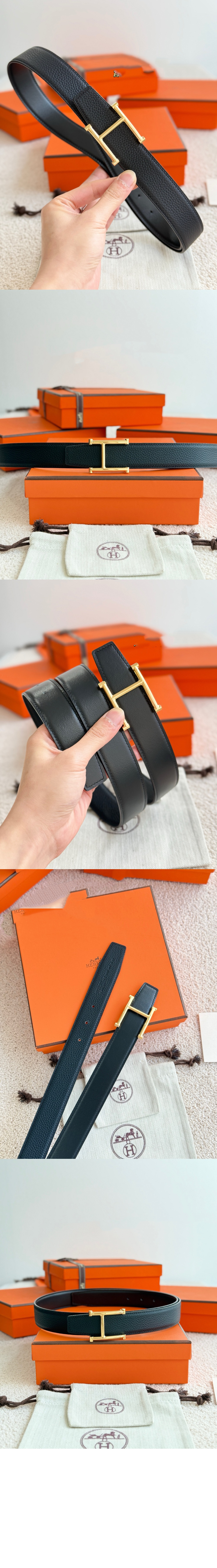 미러급레플리카사이트 | 명품레플리카 전문 쇼핑몰  | 하이퀄 - Serif 벨트 버클 리버서블 가죽 스트랩 &gt; 에르메스