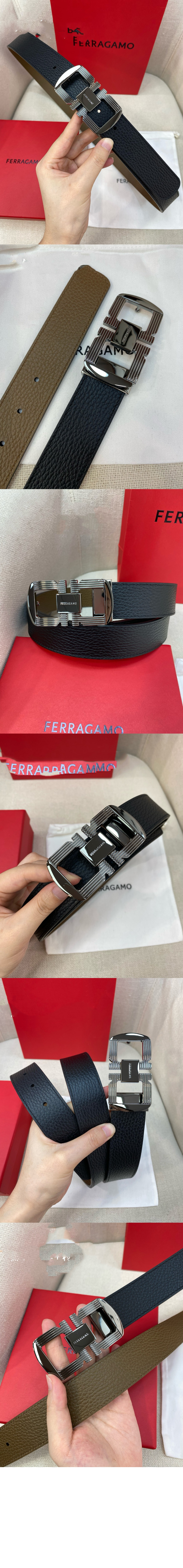 미러급레플리카사이트 | 명품레플리카 전문 쇼핑몰  | 하이퀄 - 리버시블 버클 레더 벨트 670420 &gt; 페레가모