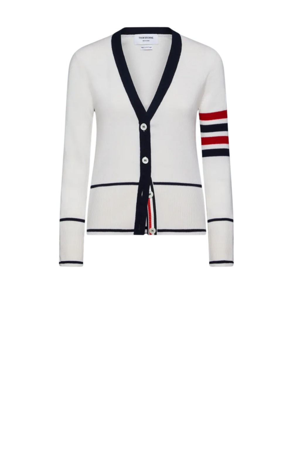 미러급레플리카사이트 | 명품레플리카 전문 쇼핑몰  | 하이퀄 - 클래식 캐시미어 사선 브이넥 가디건 &gt; 톰브라운