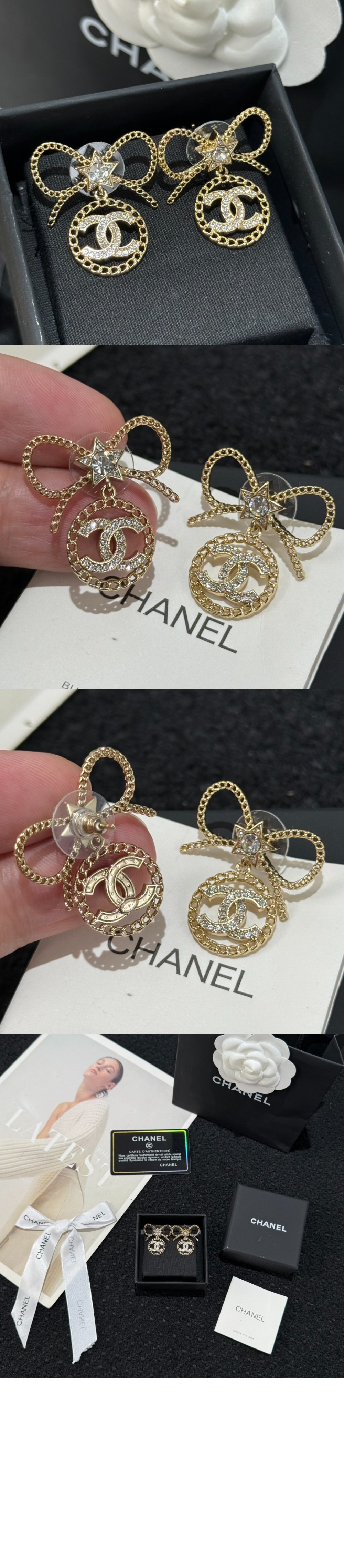 미러급레플리카사이트 | 명품레플리카 전문 쇼핑몰  | 하이퀄 - 펜던트 이어링 ABG342 &gt; 샤넬