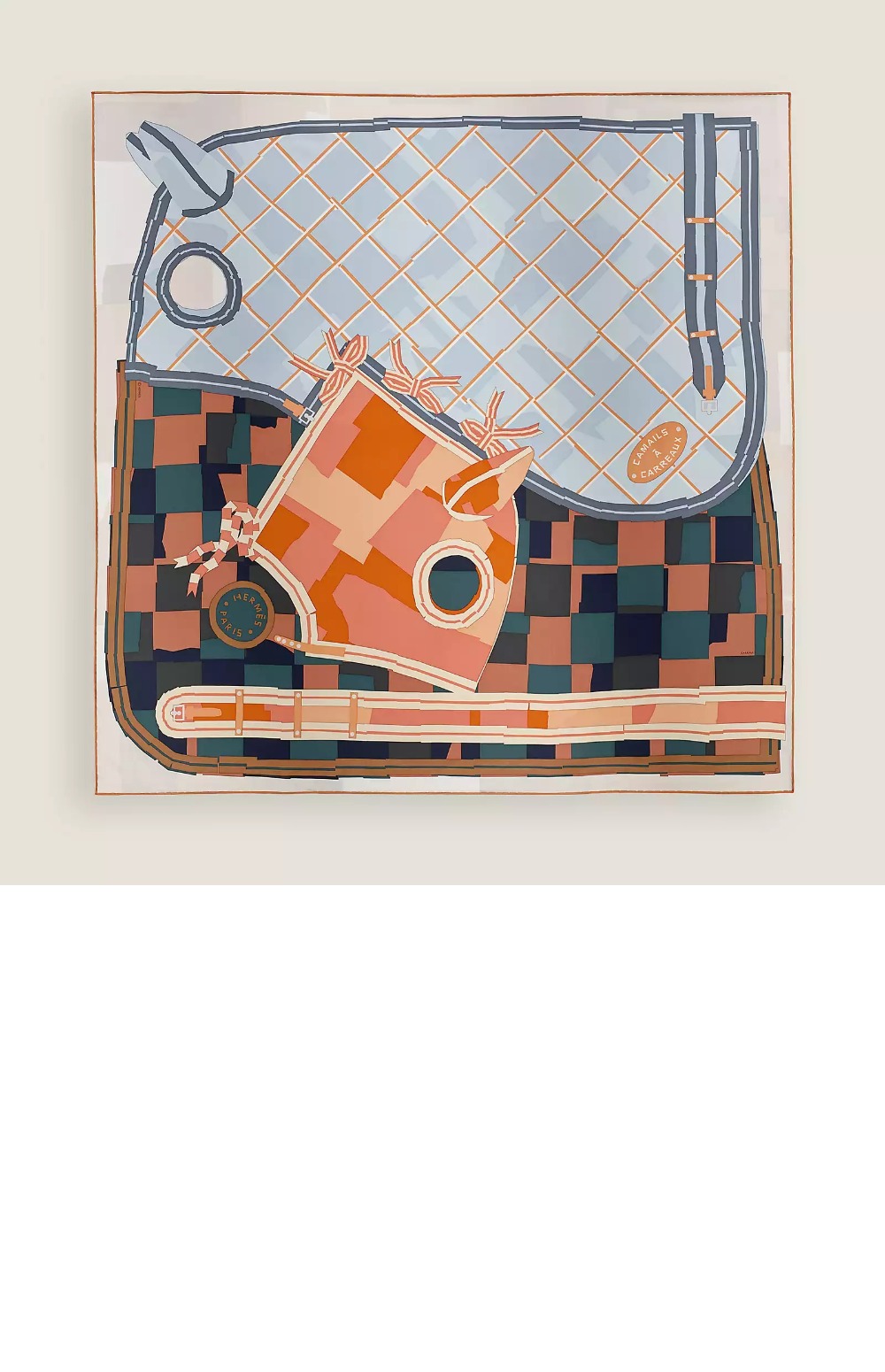 미러급레플리카사이트 | 명품레플리카 전문 쇼핑몰  | 하이퀄 - Camails a Carreaux 스카프 90 &gt; 에르메스