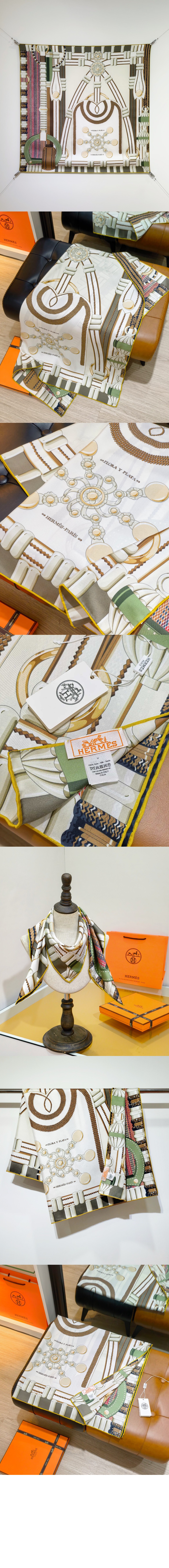 미러급레플리카사이트 | 명품레플리카 전문 쇼핑몰  | 하이퀄 - Flora y Plata 스카프 90 > 에르메스