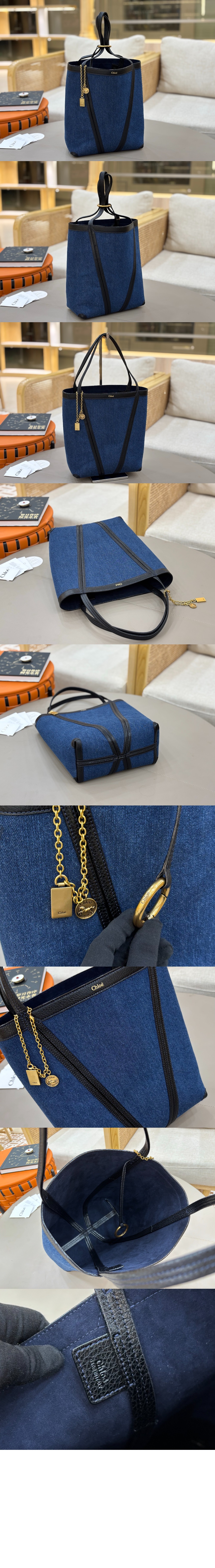 미러급레플리카사이트 | 명품레플리카 전문 쇼핑몰  | 하이퀄 - 데님 Spin 토트백 AS811 &gt; 끌로에