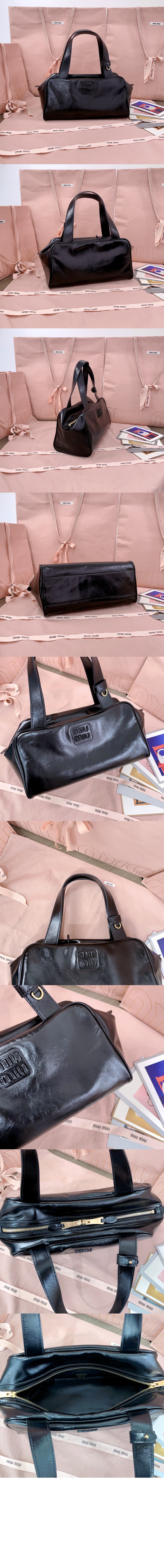 미러급레플리카사이트 | 명품레플리카 전문 쇼핑몰  | 하이퀄 - 가죽 탑 핸들백 5BB182 &gt; 미우미우