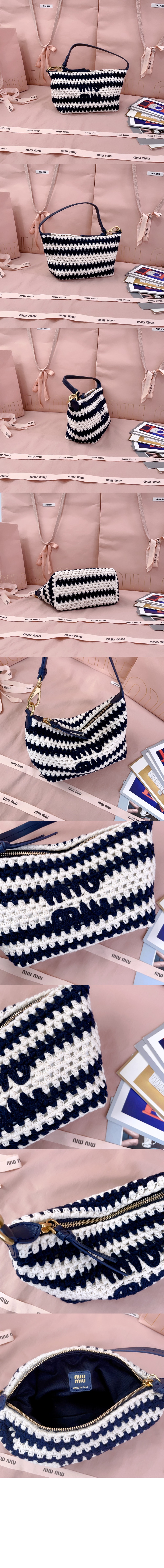 미러급레플리카사이트 | 명품레플리카 전문 쇼핑몰  | 하이퀄 - 크로셰 파우치 5NE841 &gt; 미우미우
