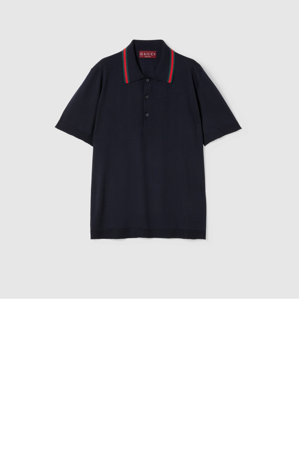 미러급레플리카사이트 | 명품레플리카 전문 쇼핑몰  | 하이퀄 - 웹 울 니트 폴로 셔츠 > 구찌