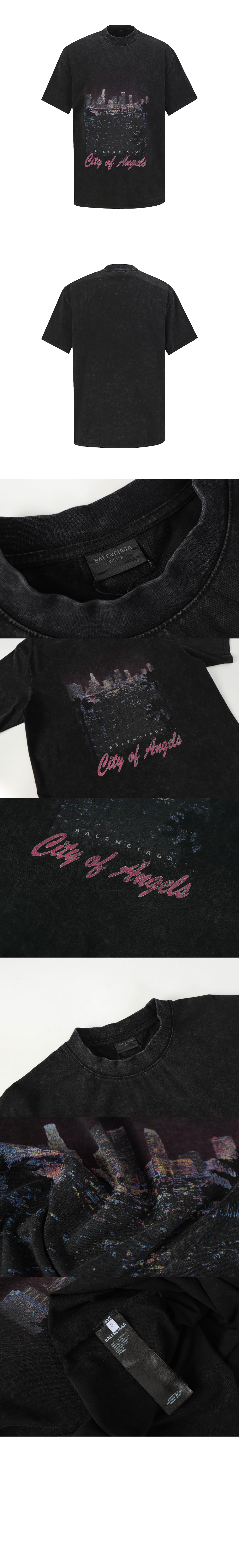 미러급레플리카사이트 | 명품레플리카 전문 쇼핑몰  | 하이퀄 - 시티 오브 엔젤스 미디엄 핏 티셔츠 &gt; 발렌시아가
