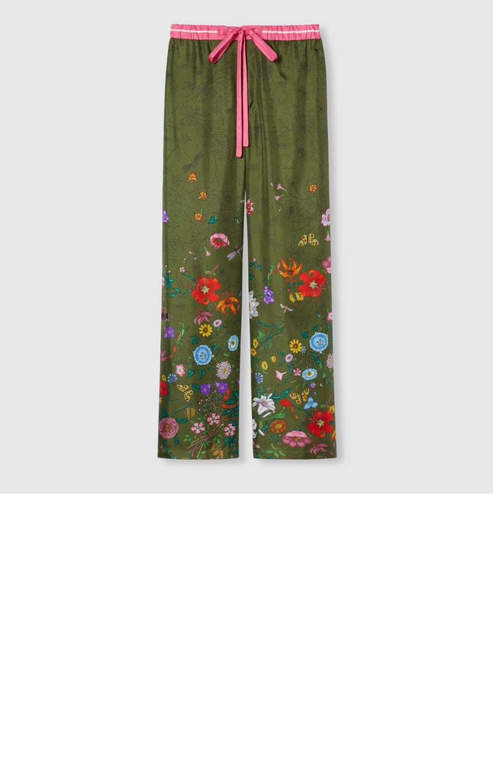 미러급레플리카사이트 | 명품레플리카 전문 쇼핑몰  | 하이퀄 - 프린트 실크 팬츠 &gt; 구찌