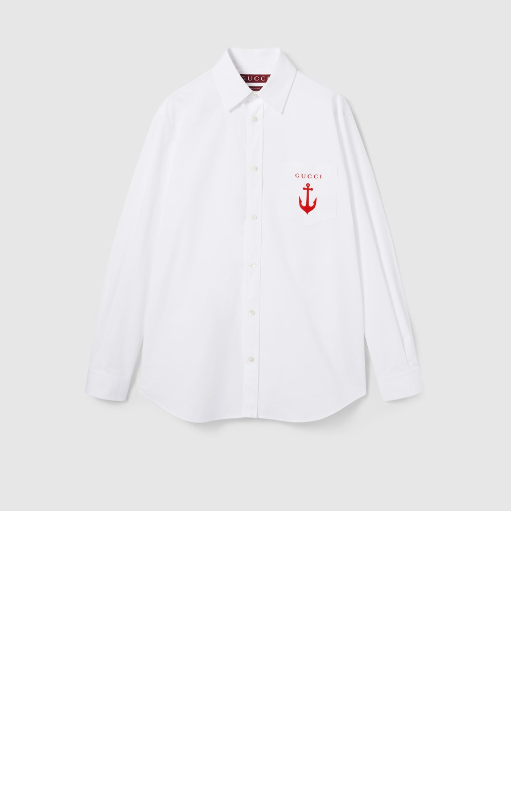 미러급레플리카사이트 | 명품레플리카 전문 쇼핑몰  | 하이퀄 - 자수 코튼 포플린 셔츠 &gt; 구찌