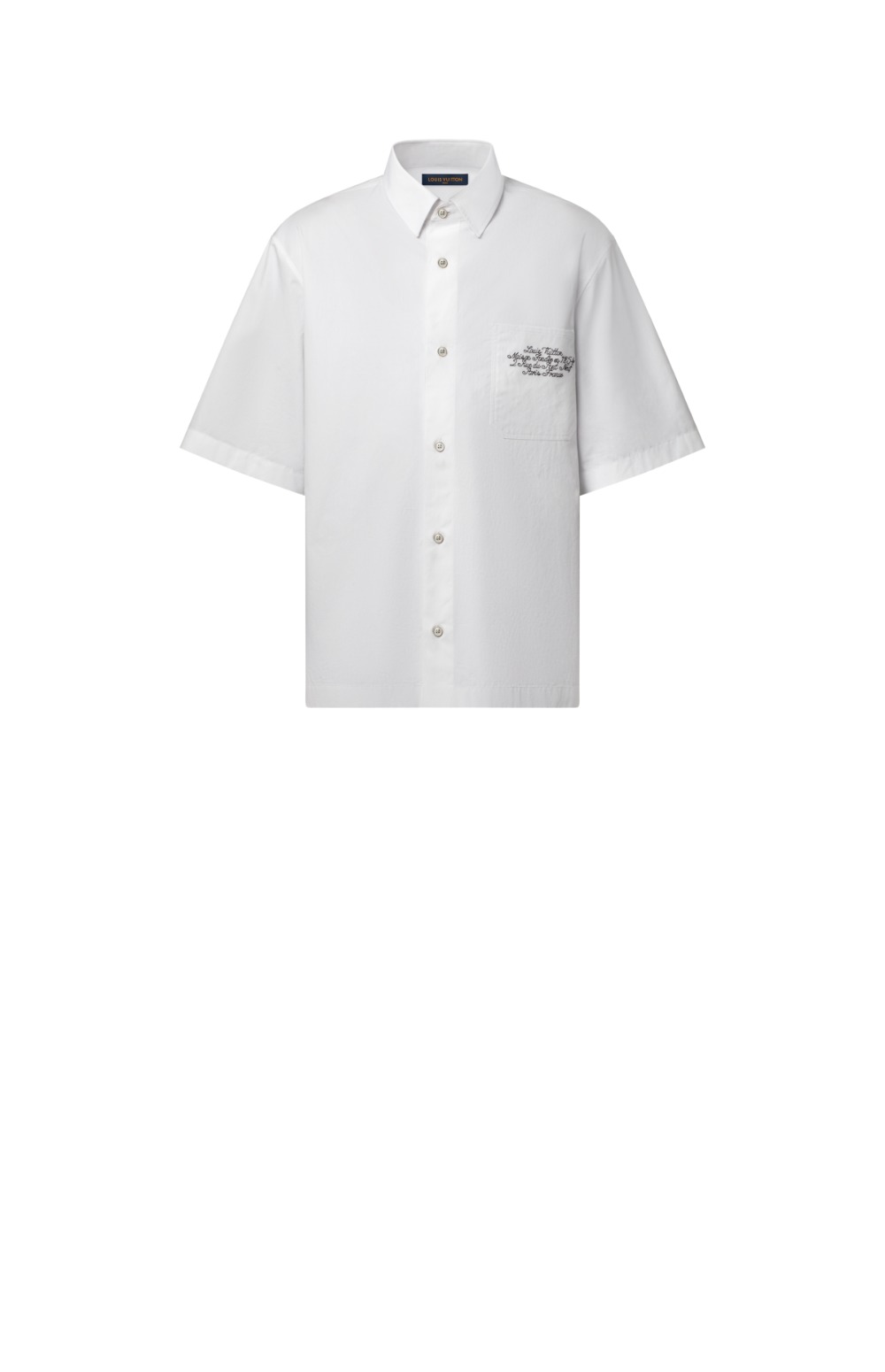 미러급레플리카사이트 | 명품레플리카 전문 쇼핑몰  | 하이퀄 - 엠벨리시드 쇼트 슬리브드 셔츠 > 루이비통