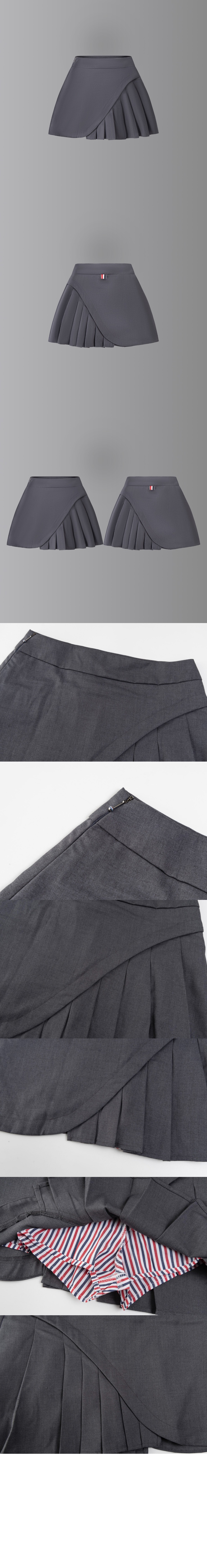 미러급레플리카사이트 | 명품레플리카 전문 쇼핑몰  | 하이퀄 - 불규칙한 플리츠 스커트 &gt; 톰브라운