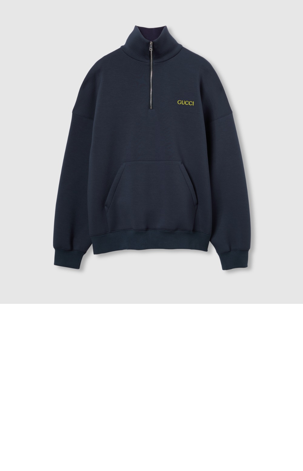 미러급레플리카사이트 | 명품레플리카 전문 쇼핑몰  | 하이퀄 - 패치 저지 하프 지퍼 재킷 &gt; 구찌