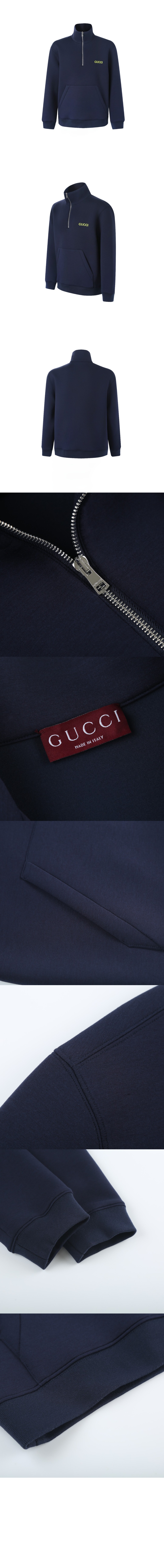 미러급레플리카사이트 | 명품레플리카 전문 쇼핑몰  | 하이퀄 - 패치 저지 하프 지퍼 재킷 &gt; 구찌