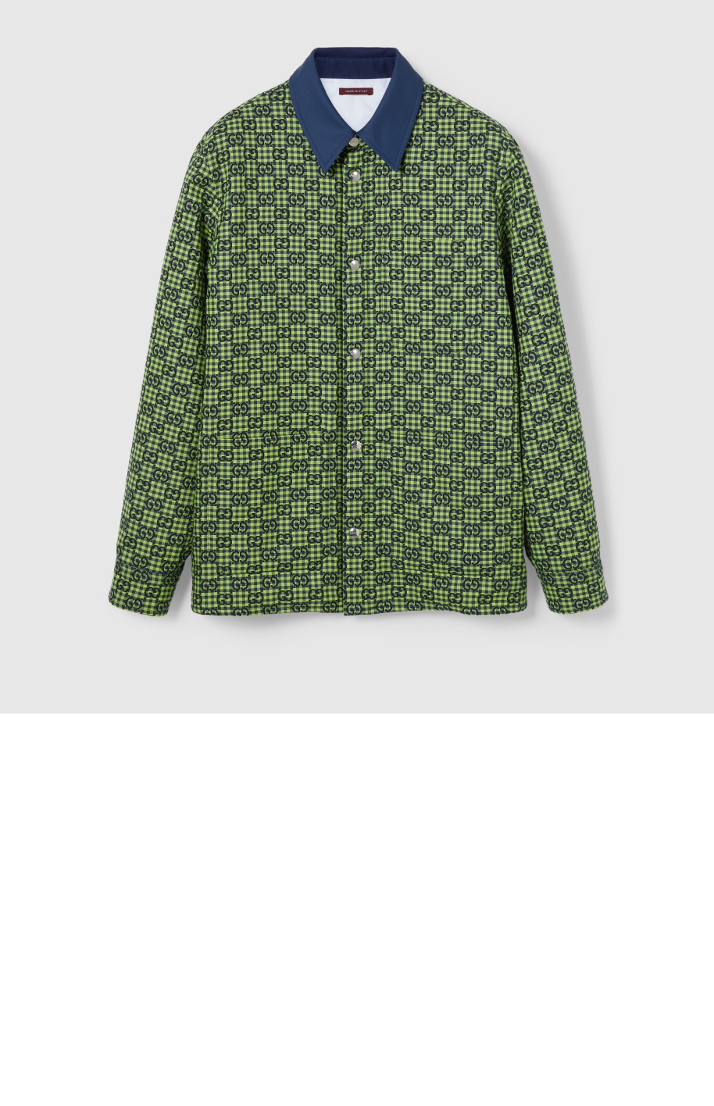 미러급레플리카사이트 | 명품레플리카 전문 쇼핑몰  | 하이퀄 - GG 체크 코튼 울 블렌드 재킷 > 구찌