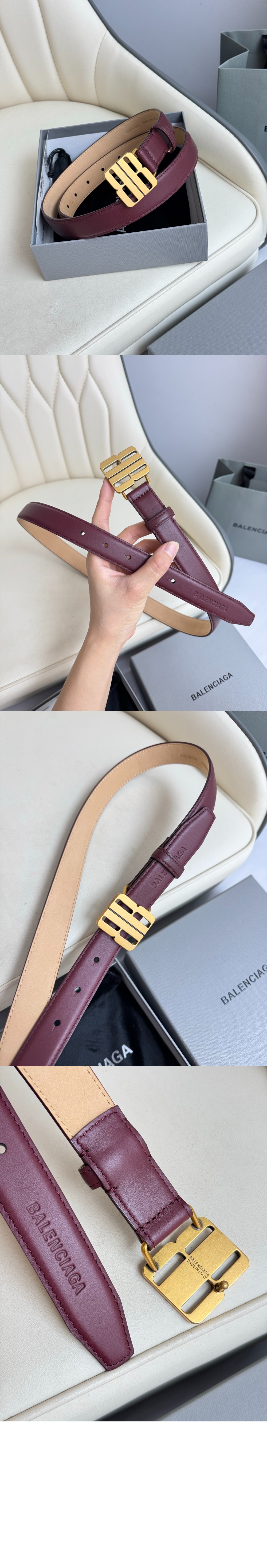 미러급레플리카사이트 | 명품레플리카 전문 쇼핑몰  | 하이퀄 - 나노 블랙 유광 얇은 소가죽 벨트 829005 &gt; 발렌시아가