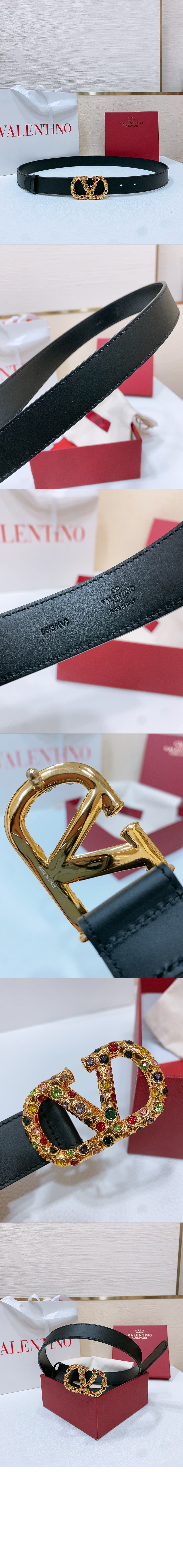 미러급레플리카사이트 | 명품레플리카 전문 쇼핑몰  | 하이퀄 - VLogo 시그니처 장식 가죽 벨트 &gt; 발렌티노
