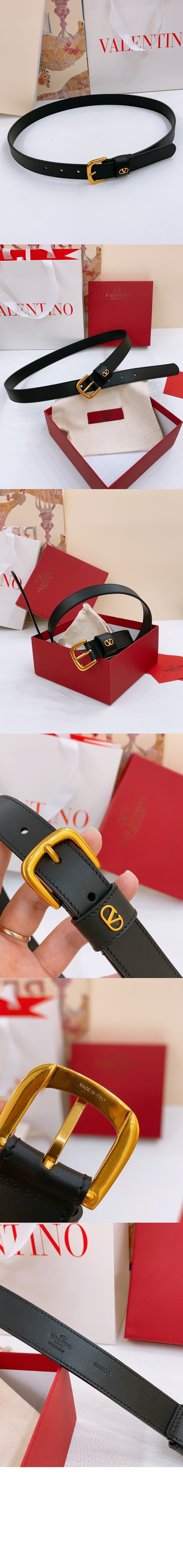 미러급레플리카사이트 | 명품레플리카 전문 쇼핑몰  | 하이퀄 - 브이로고 시그니처 반짝이 송아지 가죽 벨트 &gt; 발렌티노