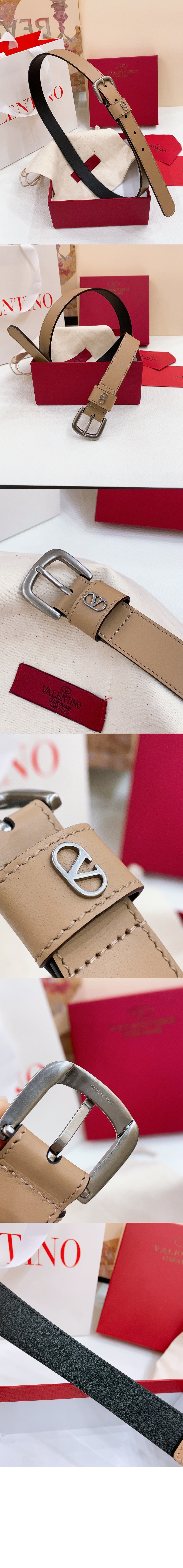 미러급레플리카사이트 | 명품레플리카 전문 쇼핑몰  | 하이퀄 - 브이로고 시그니처 반짝이 송아지 가죽 벨트 &gt; 발렌티노