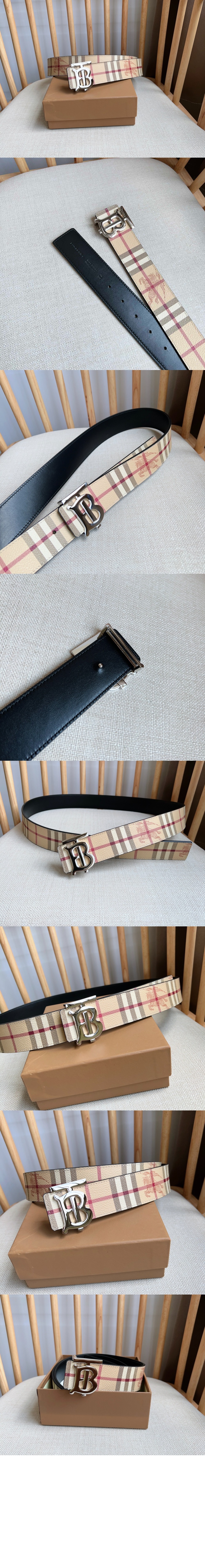 미러급레플리카사이트 | 명품레플리카 전문 쇼핑몰  | 하이퀄 - 리버시블 체크 TB 벨트 80698531 &gt; 버버리