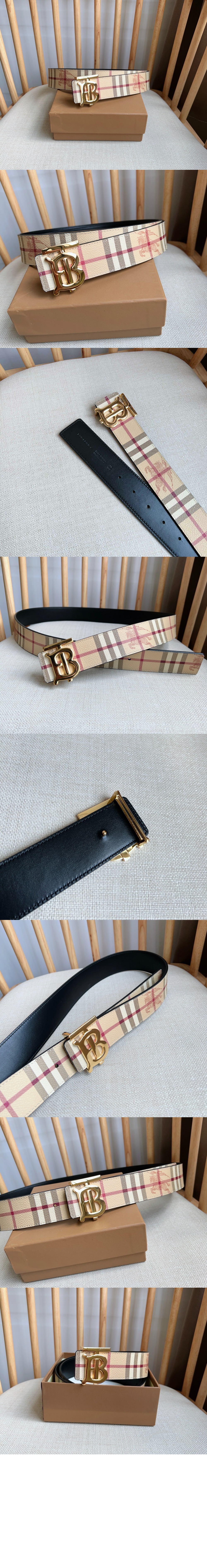 미러급레플리카사이트 | 명품레플리카 전문 쇼핑몰  | 하이퀄 - 리버시블 체크 TB 벨트 80698531 &gt; 버버리
