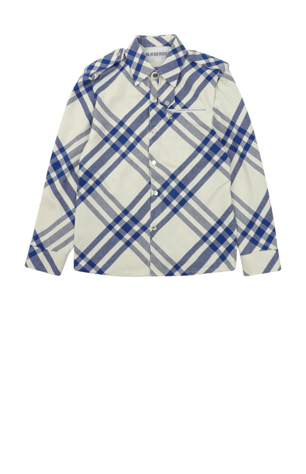 미러급레플리카사이트 | 명품레플리카 전문 쇼핑몰  | 하이퀄 - 대각선 스트라이프 지퍼 포켓 셔츠 &gt; 버버리