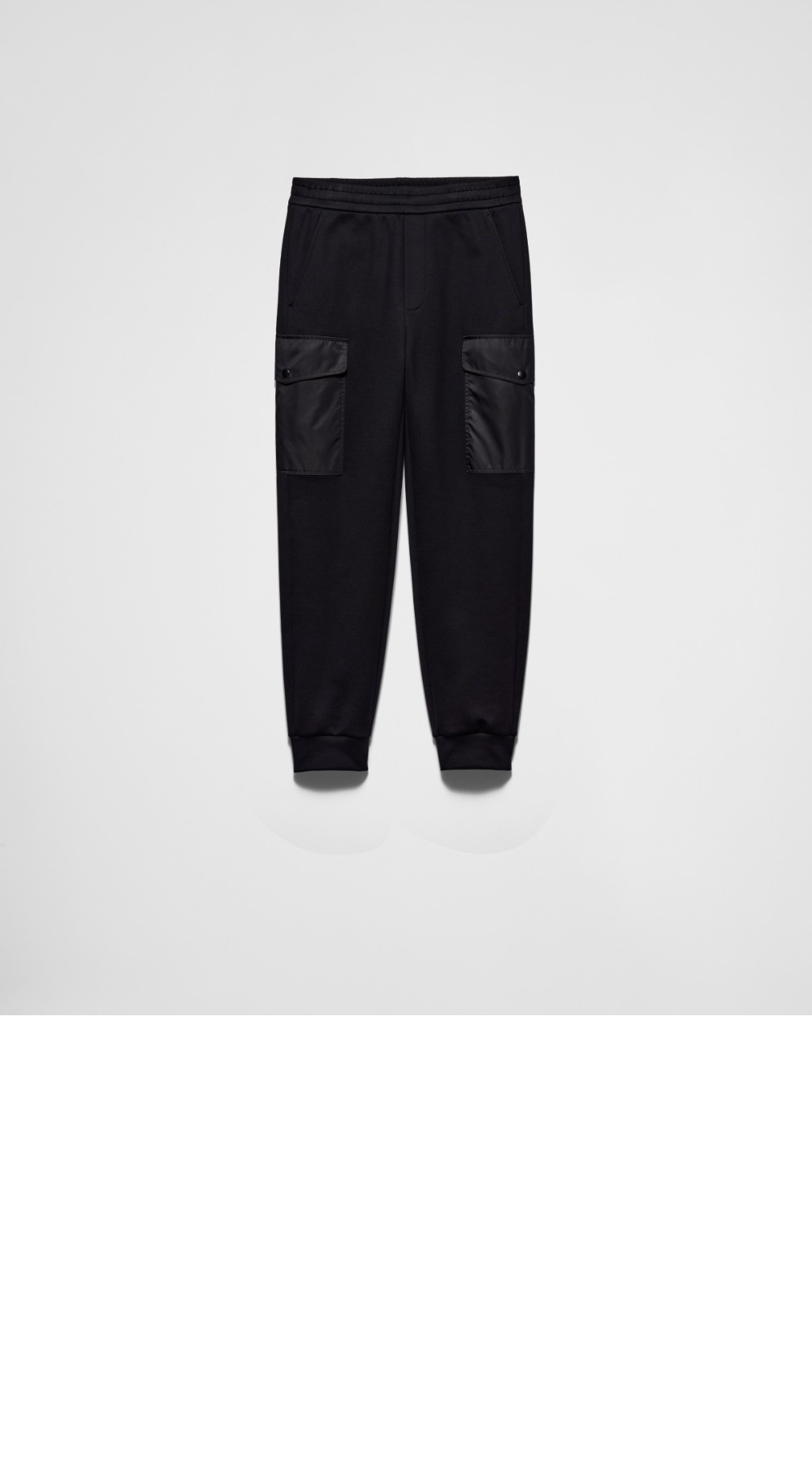 미러급레플리카사이트 | 명품레플리카 전문 쇼핑몰  | 하이퀄 - 리나일론 디테일의 코튼 플리스 조거 팬츠 &gt; 프라다