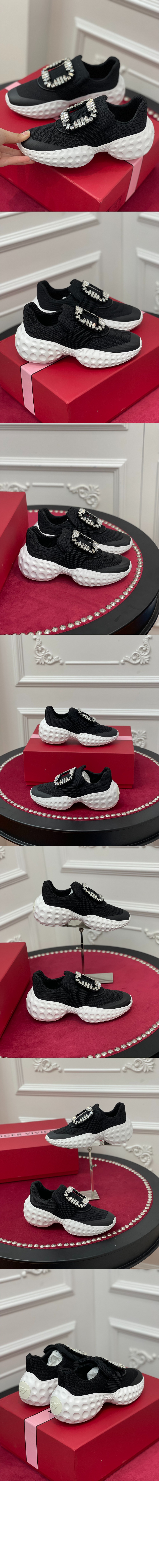 미러급레플리카사이트 | 명품레플리카 전문 쇼핑몰  | 하이퀄 - 비브 런 라이트 스트라스 버클 스니커즈 6373 &gt; 로저비비에