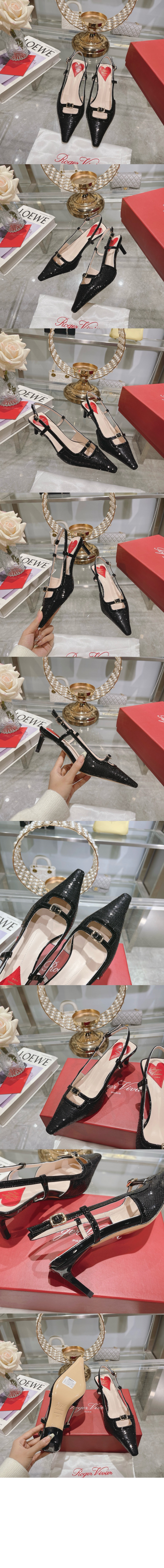 미러급레플리카사이트 | 명품레플리카 전문 쇼핑몰  | 하이퀄 - 비브 카나드 가죽 슬링백 펌프스 7223 &gt; 로저비비에