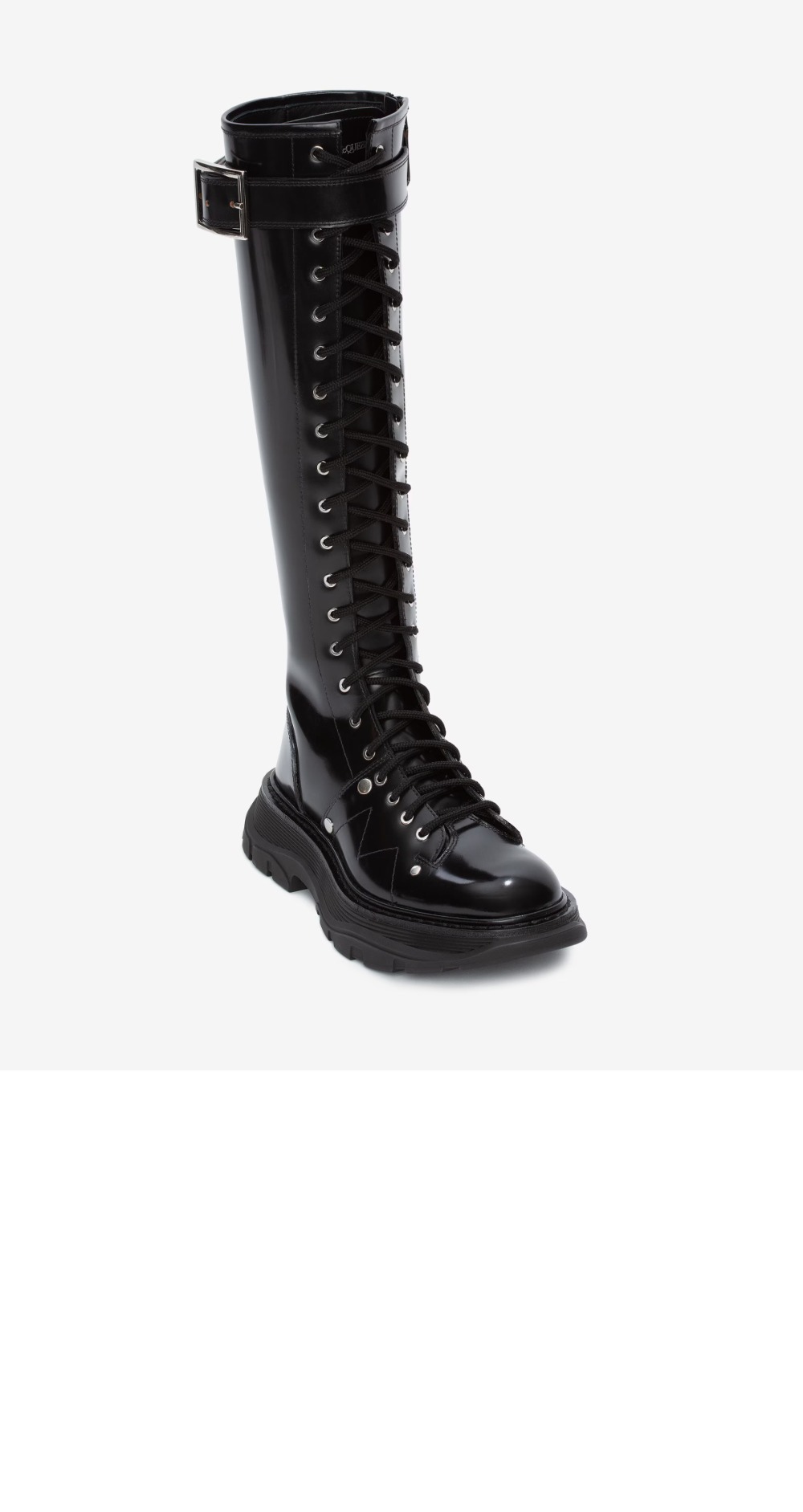 미러급레플리카사이트 | 명품레플리카 전문 쇼핑몰  | 하이퀄 - 트레드 슬릭 니하이 부츠 595466 &gt; 알렉산더맥퀸