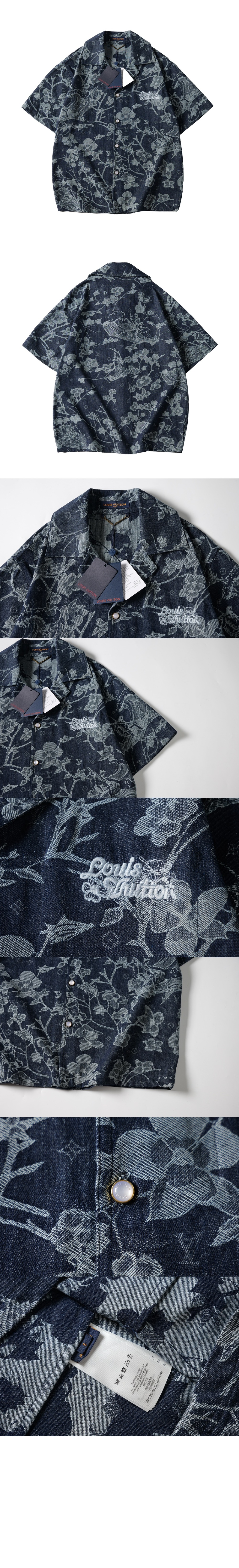 미러급레플리카사이트 | 명품레플리카 전문 쇼핑몰  | 하이퀄 - 쇼트 슬리브드 데님 셔츠 &gt; 루이비통