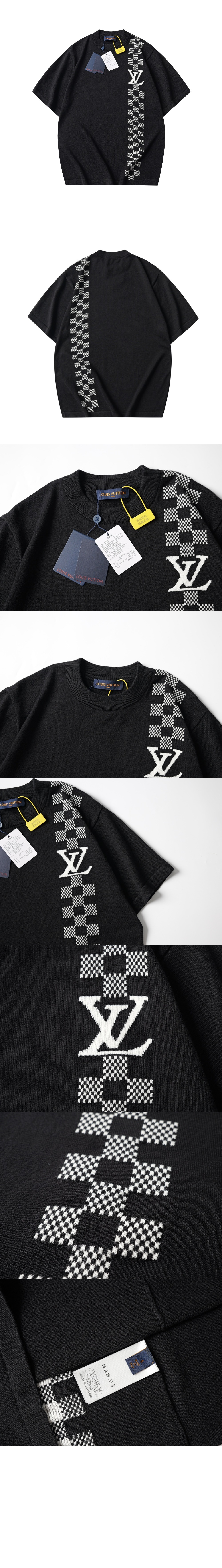 미러급레플리카사이트 | 명품레플리카 전문 쇼핑몰  | 하이퀄 - 레이싱 플레드 니트 반팔 &gt; 루이비통