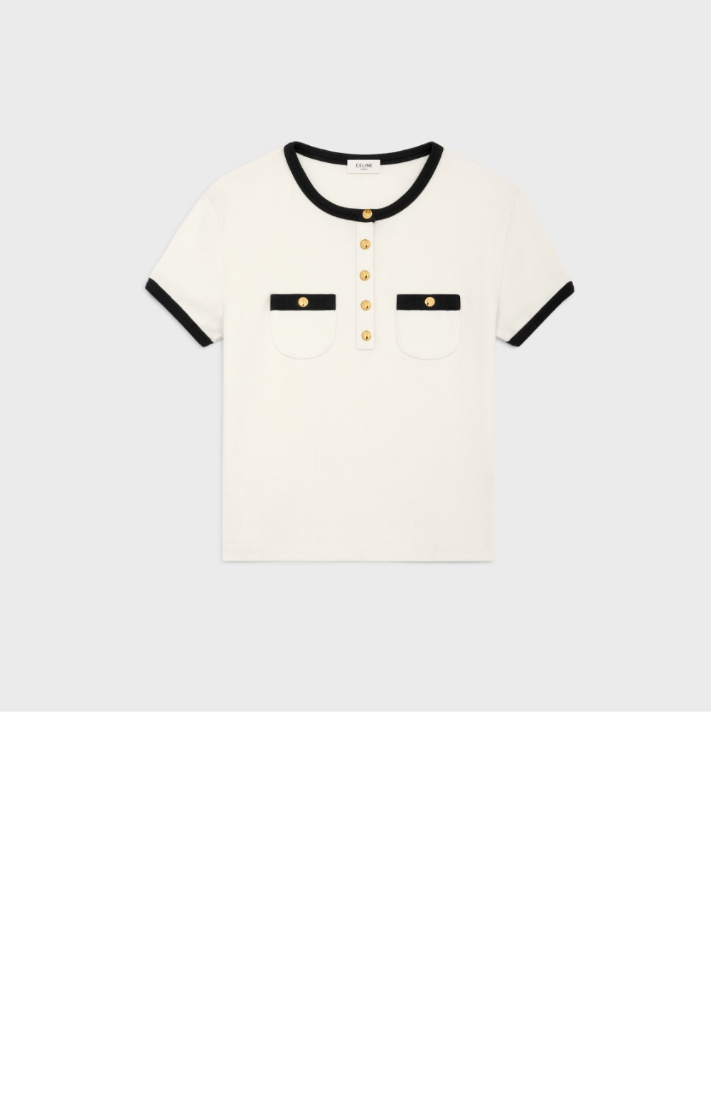 미러급레플리카사이트 | 명품레플리카 전문 쇼핑몰  | 하이퀄 - 크롭 티셔츠 > 셀린느