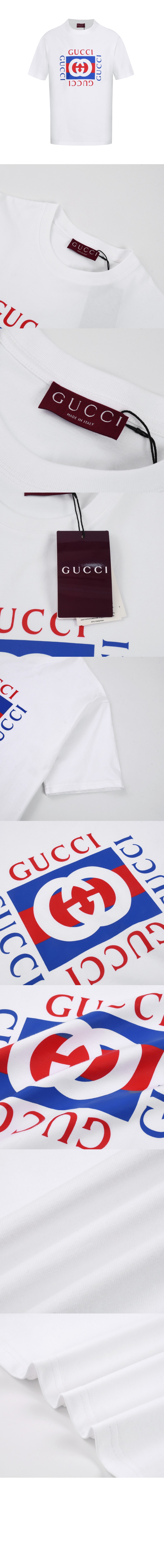 미러급레플리카사이트 | 명품레플리카 전문 쇼핑몰  | 하이퀄 - 프린트 코튼 저지 티셔츠 &gt; 구찌