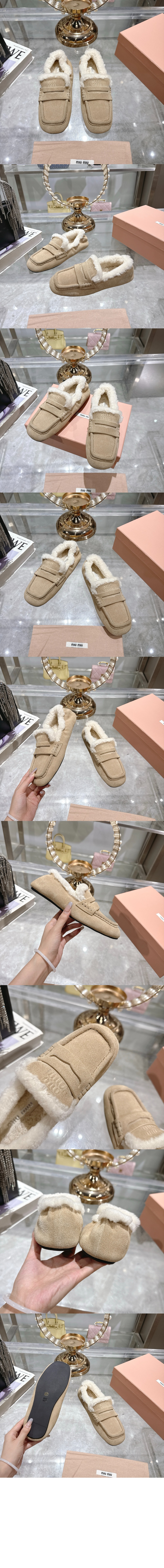 미러급레플리카사이트 | 명품레플리카 전문 쇼핑몰  | 하이퀄 - 루슈 스웨이드 로퍼 5D341E &gt; 미우미우