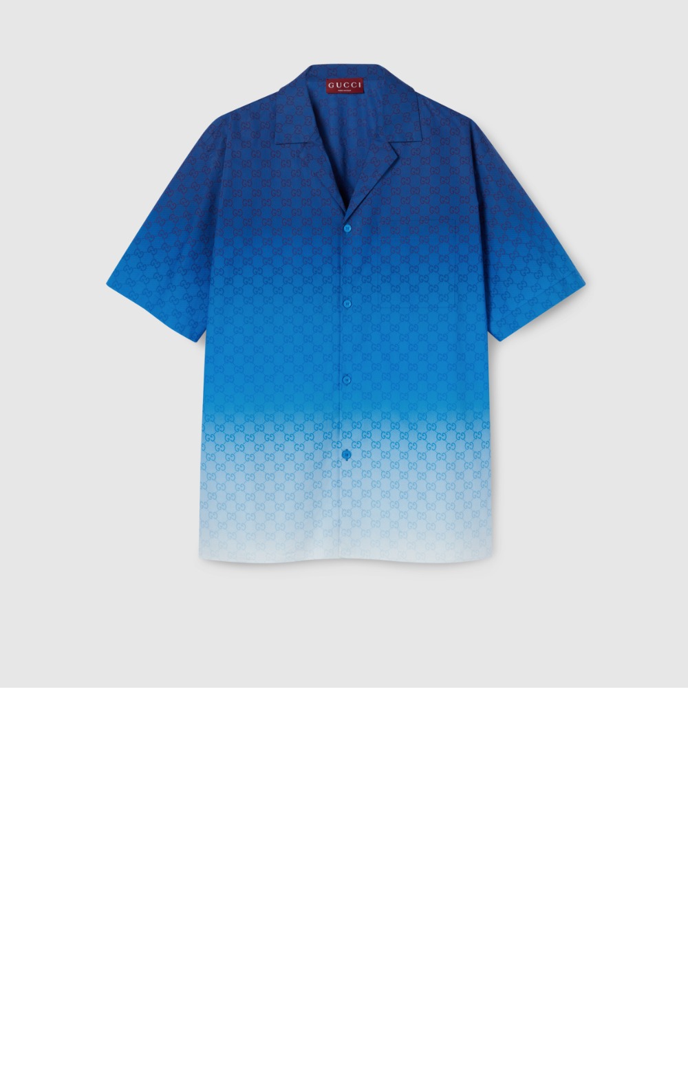 미러급레플리카사이트 | 명품레플리카 전문 쇼핑몰  | 하이퀄 - 프린트 코튼 포플린 볼링 셔츠 &gt; 구찌