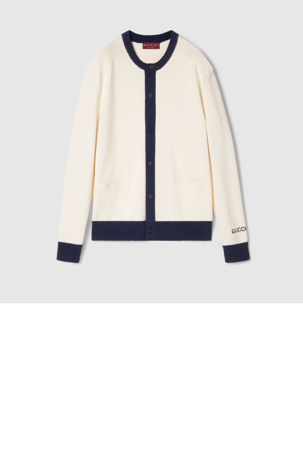 미러급레플리카사이트 | 명품레플리카 전문 쇼핑몰  | 하이퀄 - 인타르시아가 있는 코튼 카디건 &gt; 구찌