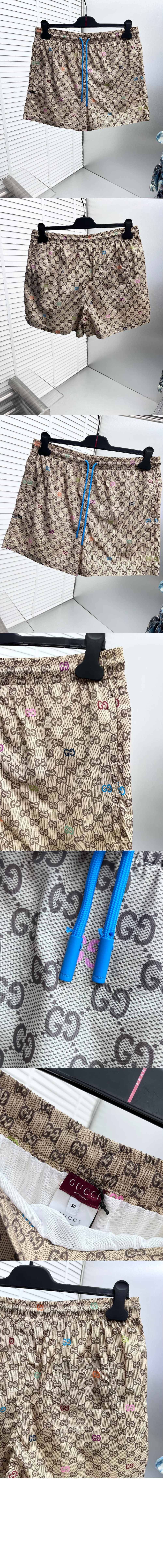 미러급레플리카사이트 | 명품레플리카 전문 쇼핑몰  | 하이퀄 - 프린트 테크니컬 포플린 스윔 쇼츠 &gt; 구찌