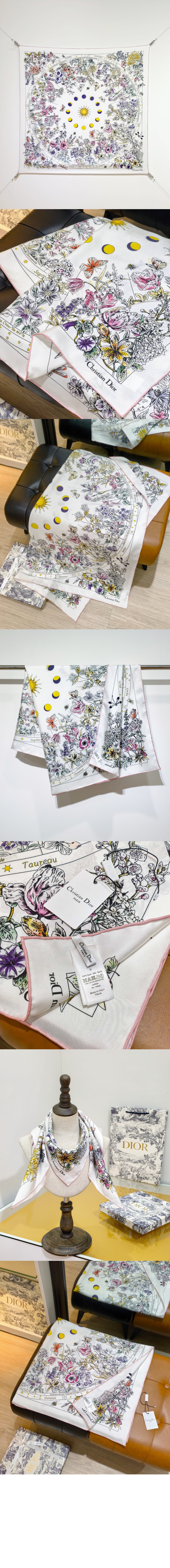 미러급레플리카사이트 | 명품레플리카 전문 쇼핑몰  | 하이퀄 - Astral Flowers 90 스퀘어 스카프 55FWC &gt; 디올