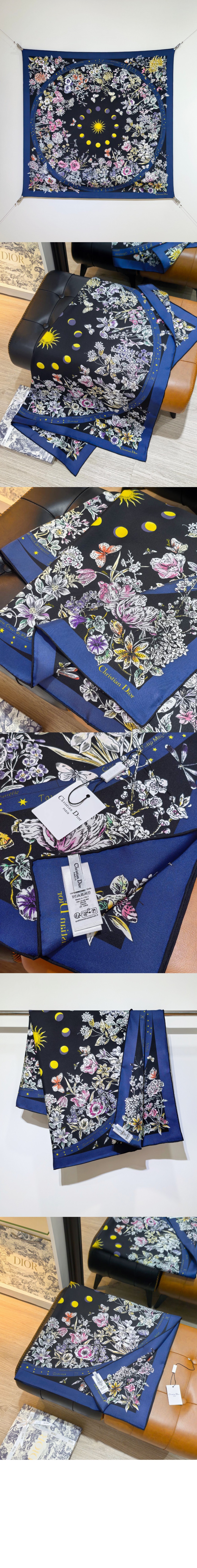 미러급레플리카사이트 | 명품레플리카 전문 쇼핑몰  | 하이퀄 - Astral Flowers 90 스퀘어 스카프 55FWC &gt; 디올