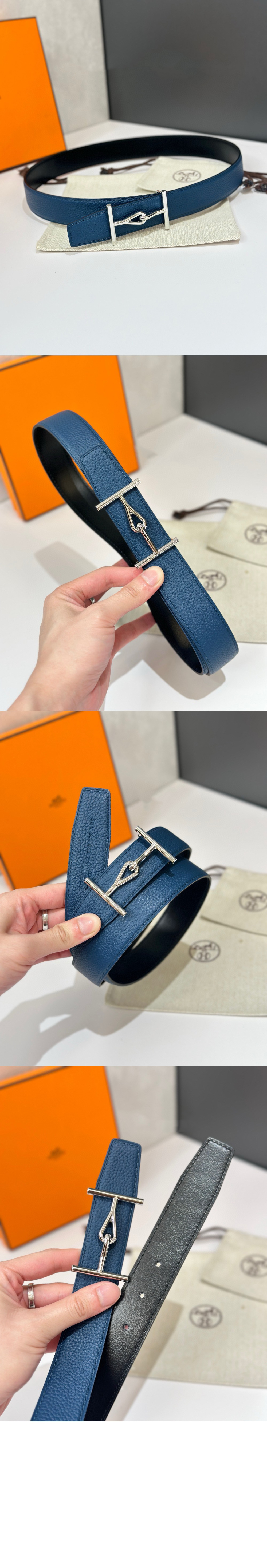 미러급레플리카사이트 | 명품레플리카 전문 쇼핑몰  | 하이퀄 - Jumbo 벨트 버클 리버서블 가죽 스트랩 > 에르메스