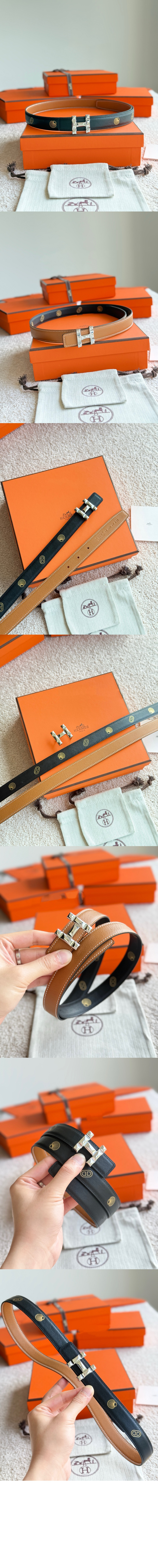 미러급레플리카사이트 | 명품레플리카 전문 쇼핑몰  | 하이퀄 - H Infini 벨트 버클 Hermes sur Mer 리버서블 가죽 스트랩 &gt; 에르메스