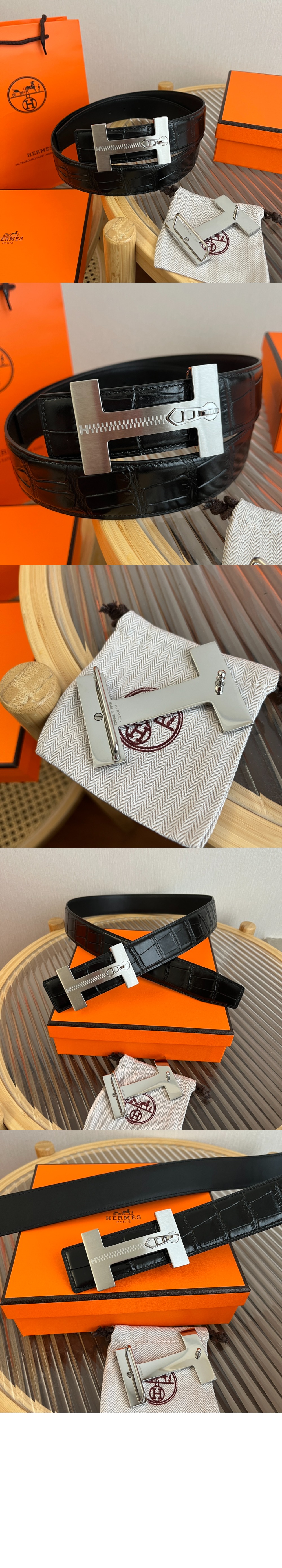 미러급레플리카사이트 | 명품레플리카 전문 쇼핑몰  | 하이퀄 - S Quizz Fer me Tout 벨트 버클 가죽 스트랩 &gt; 에르메스