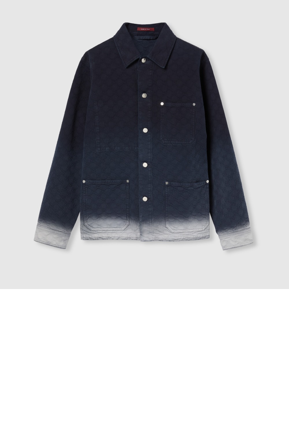 미러급레플리카사이트 | 명품레플리카 전문 쇼핑몰  | 하이퀄 - 블리치 GG 코튼 데님 자카드 셔츠 &gt; 구찌