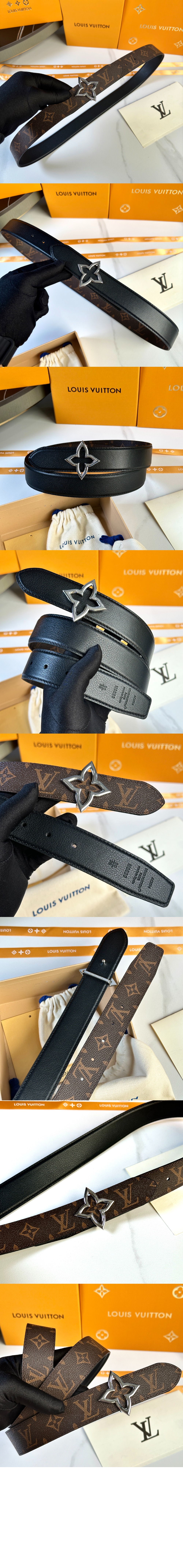 미러급레플리카사이트 | 명품레플리카 전문 쇼핑몰  | 하이퀄 - 슬림 플라워 리버서블 벨트 M8899U > 루이비통