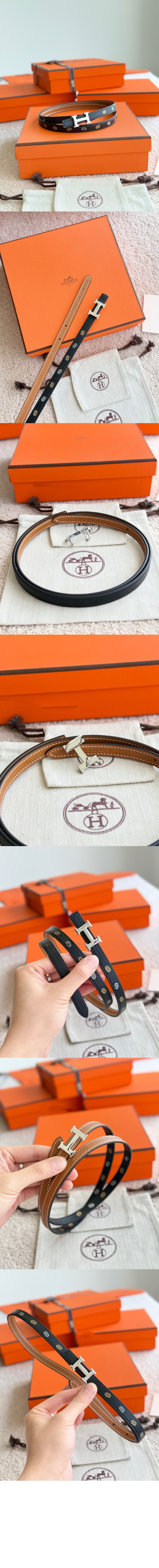 미러급레플리카사이트 | 명품레플리카 전문 쇼핑몰  | 하이퀄 - 밀론 H 버클 양면 가죽 밴드 &gt; 에르메스