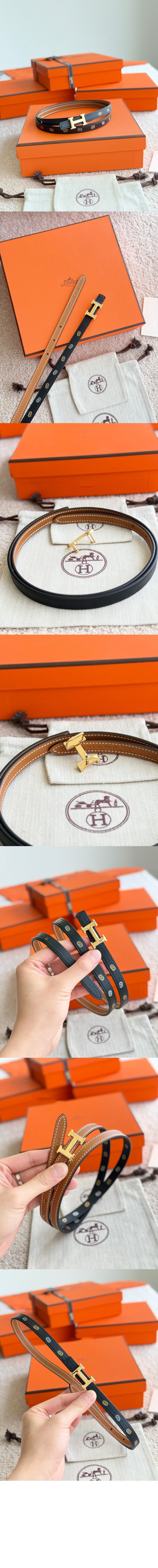 미러급레플리카사이트 | 명품레플리카 전문 쇼핑몰  | 하이퀄 - 밀론 H 버클 양면 가죽 밴드 &gt; 에르메스
