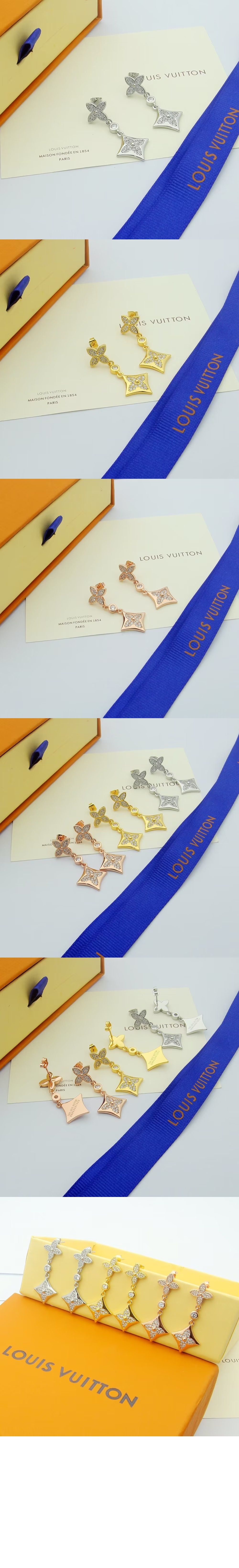 미러급레플리카사이트 | 명품레플리카 전문 쇼핑몰  | 하이퀄 - 컬러 블라썸 긴 귀걸이 Q96501 &gt; 루이비통