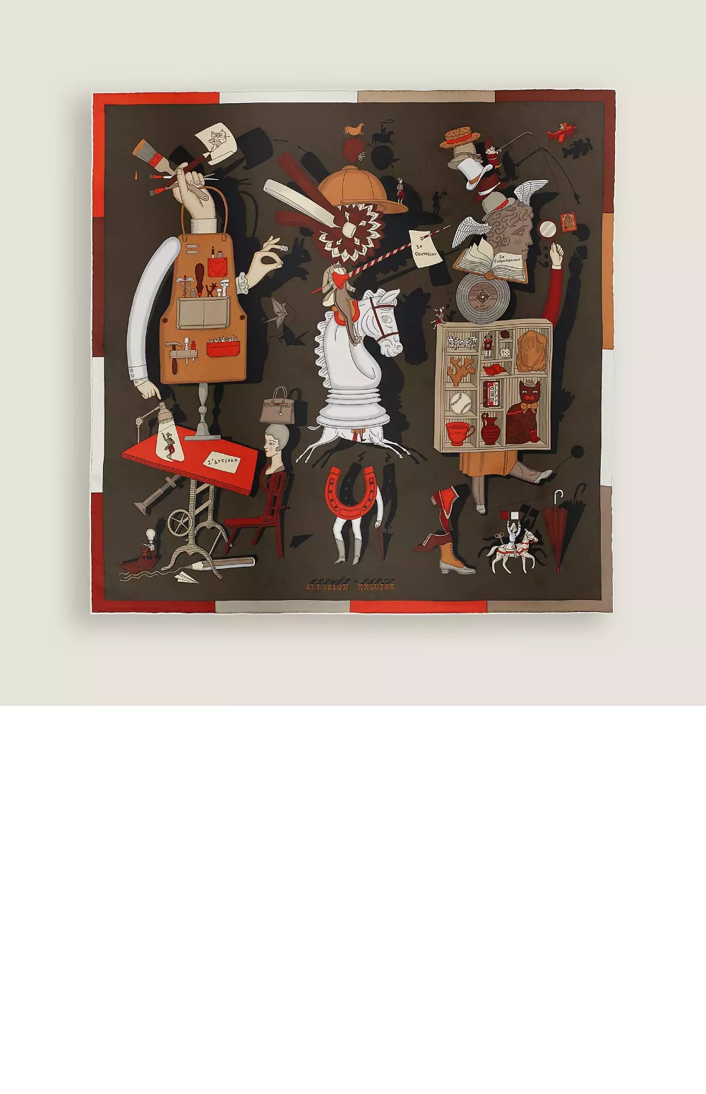 미러급레플리카사이트 | 명품레플리카 전문 쇼핑몰  | 하이퀄 - Illusion Exquise 숄 140 &gt; 에르메스